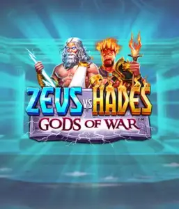 Enter the epic battlefield of the Zeus vs Hades: Gods of War game by Pragmatic Play, featuring Zeus with his thunderbolt and Hades, the fiery ruler of the underworld. This graphic depicts the powerful duel between these mythic figures, set against a mystical background. Perfect for lovers of epic tales, offering a captivating gaming experience. 