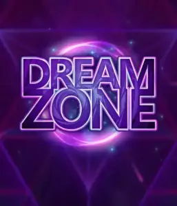 Enter the vibrant world of Dream Zone slot by ELK Studios, highlighting a stunning purple and blue cosmic backdrop with the bold logo illuminated brightly. This image portrays a dream-like atmosphere, great for players who love sci-fi, offering a thrilling gaming experience.